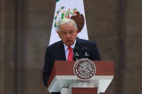 President Lopez Obrador Holds His 6th Government Report