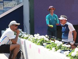 Paris 2024 Paralympics - Wheelchair Tennis - Stephane Houdet qualified - Roland Garros