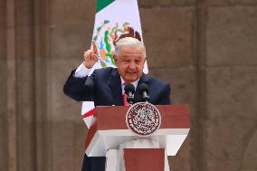 President Lopez Obrador Holds His 6th Government Report