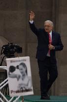 President Lopez Obrador Holds His Last Government Report