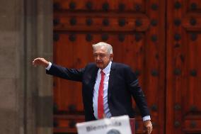 President Lopez Obrador Holds His 6th Government Report