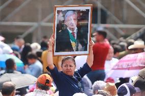 President Lopez Obrador Holds His 6th Government Report