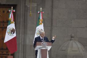 President Lopez Obrador Holds His Last Government Report