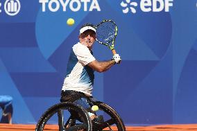 Paris 2024 Paralympics - Wheelchair Tennis - Stephane Houdet qualified - Roland Garros