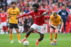 Nottingham Forest FC v Wolverhampton Wanderers FC - Premier League