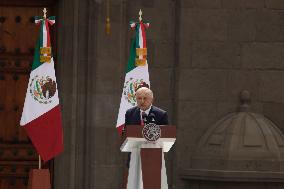 President Lopez Obrador Holds His Last Government Report