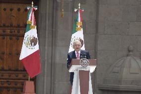 President Lopez Obrador Holds His Last Government Report