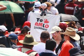 President Lopez Obrador Holds His 6th Government Report