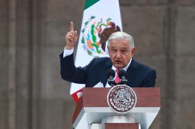 President Lopez Obrador Holds His 6th Government Report