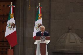 President Lopez Obrador Holds His Last Government Report