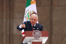 President Lopez Obrador Holds His 6th Government Report