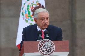 President Lopez Obrador Holds His 6th Government Report