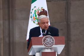 President Lopez Obrador Holds His 6th Government Report