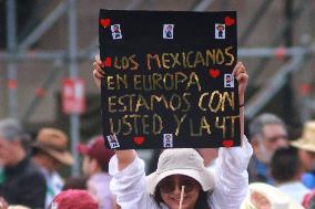 President Lopez Obrador Holds His 6th Government Report