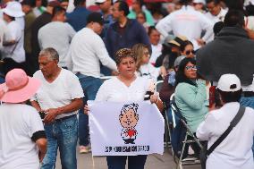 President Lopez Obrador Holds His 6th Government Report