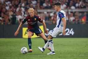 - Serie A - Genoa CFC vs Hellas Verona FC