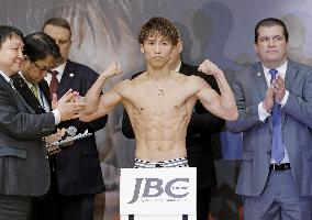 Boxing: Weigh-in for Inoue-Doheny bout