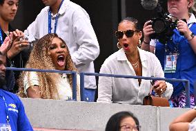 US Open - Serena Williams And Alicia Keys