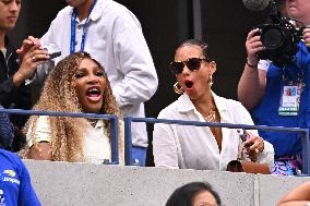 US Open - Serena Williams And Alicia Keys