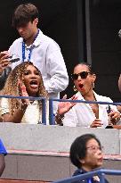 US Open - Serena Williams And Alicia Keys