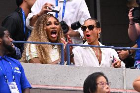 US Open - Serena Williams And Alicia Keys