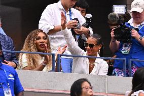 US Open - Serena Williams And Alicia Keys