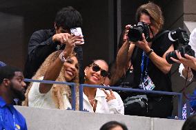 US Open - Serena Williams And Alicia Keys