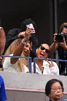 US Open - Serena Williams And Alicia Keys