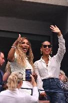 US Open - Serena Williams And Alicia Keys