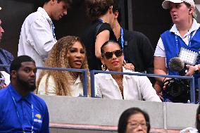 US Open - Serena Williams And Alicia Keys