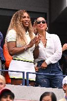 US Open - Serena Williams And Alicia Keys