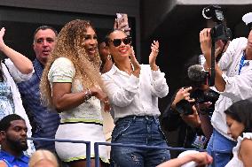 US Open - Serena Williams And Alicia Keys