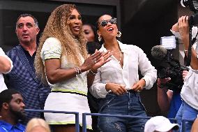 US Open - Serena Williams And Alicia Keys