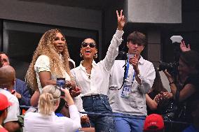 US Open - Serena Williams And Alicia Keys