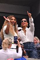 US Open - Serena Williams And Alicia Keys