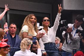 US Open - Serena Williams And Alicia Keys