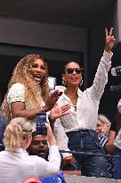 US Open - Serena Williams And Alicia Keys