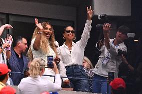 US Open - Serena Williams And Alicia Keys