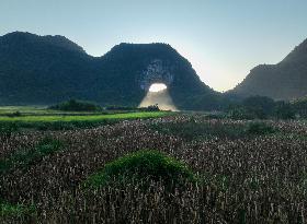 Beam Through Hole in Yongzhou