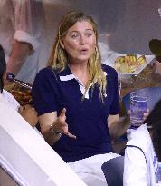 US Open - Celebs on Day 7 in New York