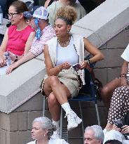 US Open - Celebs on Day 7 in New York