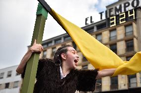 Bogota's 486 Birthday Parade