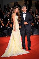 "Wolfs" Red Carpet - The 81st Venice International Film Festival