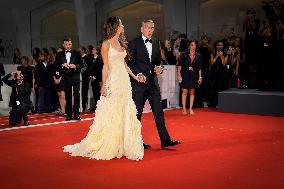 "Wolfs" Red Carpet - The 81st Venice International Film Festival