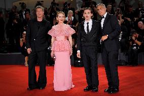 "Wolfs" Red Carpet - The 81st Venice International Film Festival