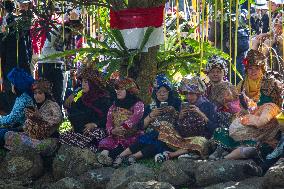 Irung Irung Cai Traditional Ceremony To Protect Water Springs In Bandung West Java