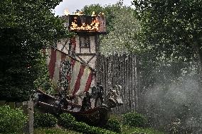 Puy Du Fou Theme Park Illustration