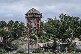 Puy Du Fou Theme Park Illustration