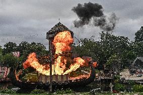 Puy Du Fou Theme Park Illustration