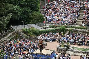 Puy Du Fou Theme Park Illustration